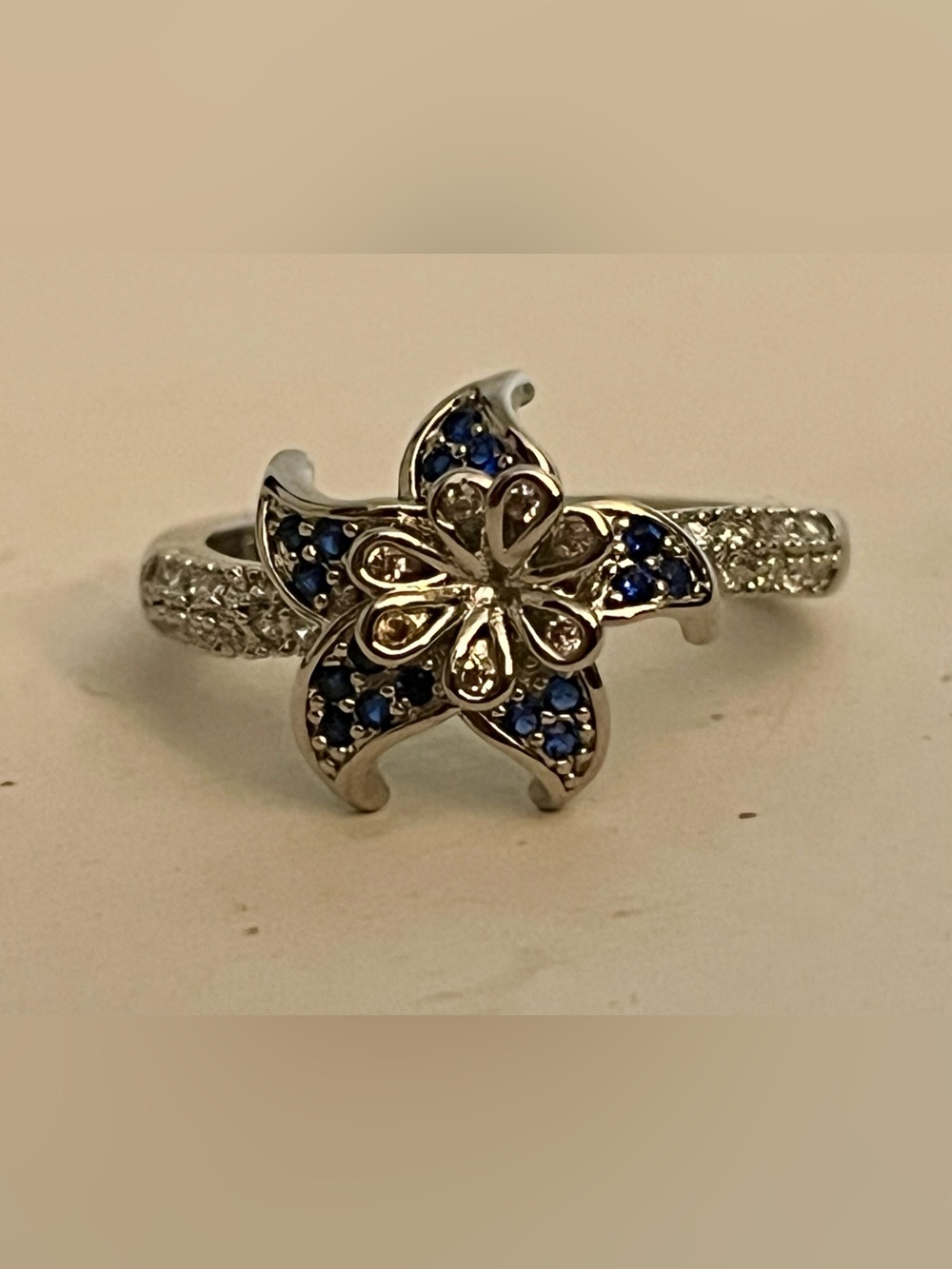 New - Sea Star Ring Size 8